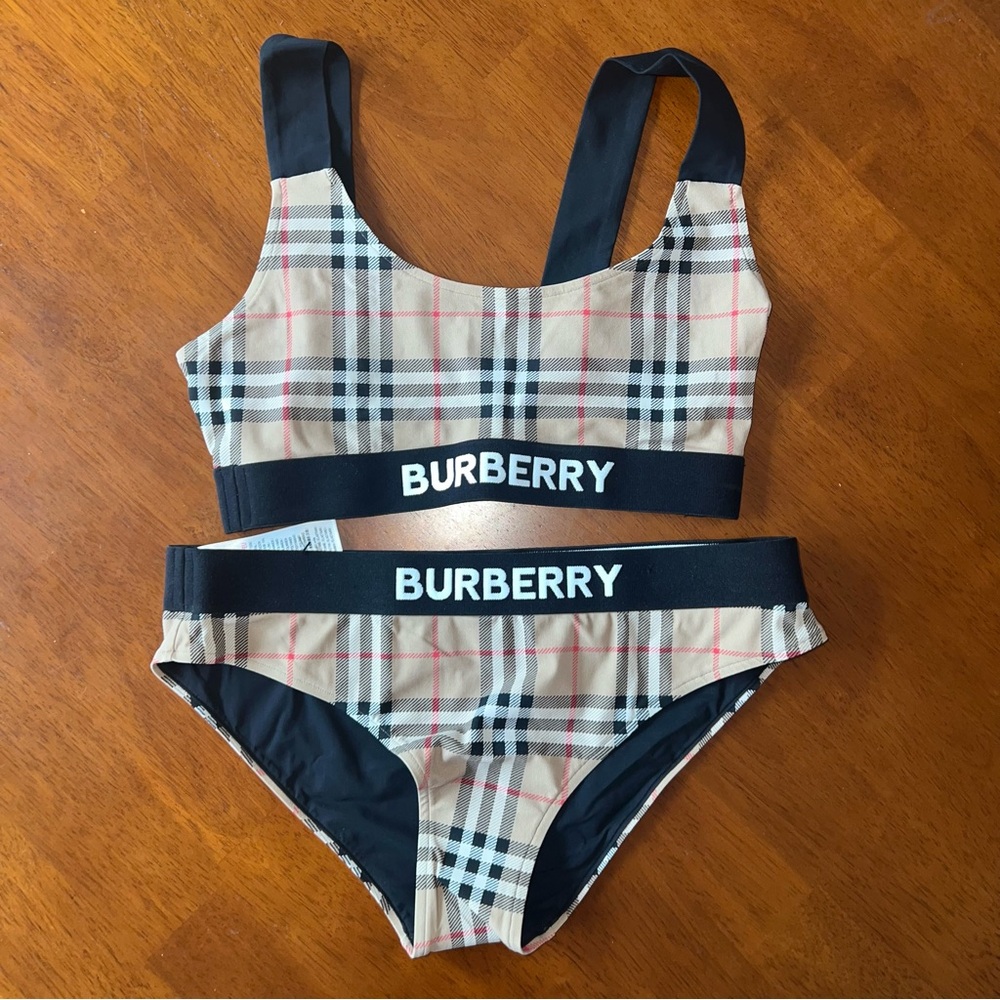 **NEW** Burberry two-piece swimsuit!